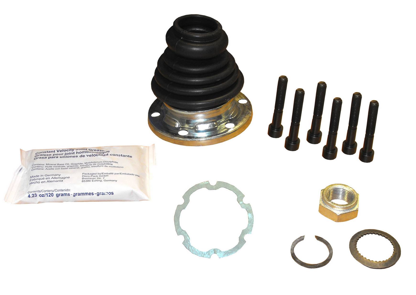 VW CV Joint Boot Kit - Front Passenger Side Inner 191498202A - Rein BKN0024R